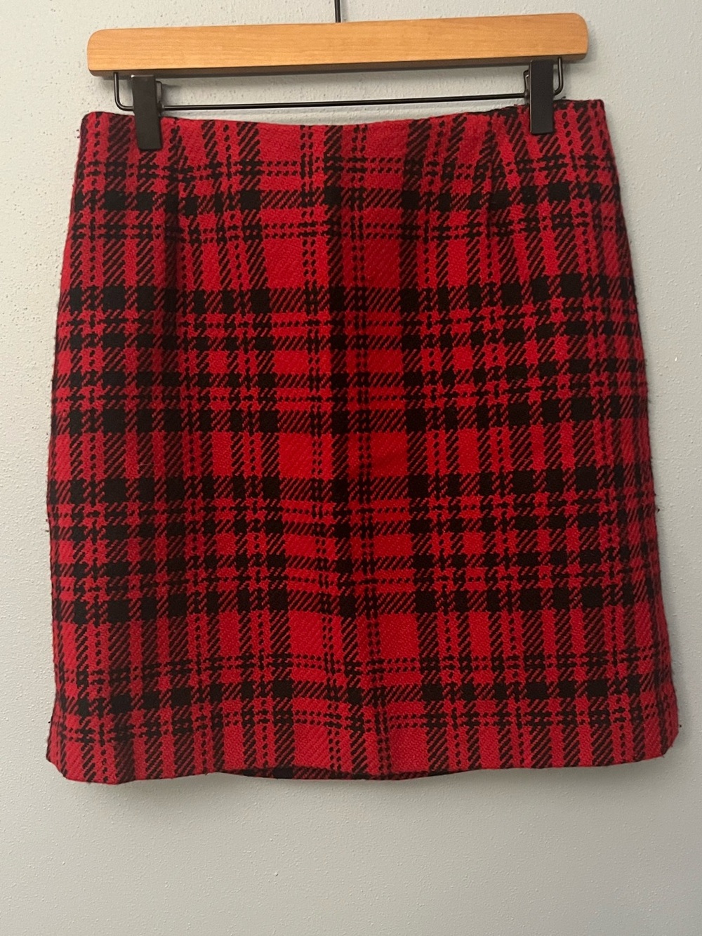 Eddie Bauer Plaid Pencil Skirt